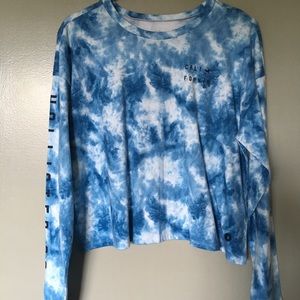 Tie Dye Hollister Top